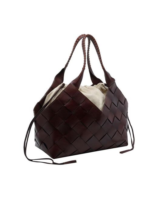 Dragon Diffusion Brown Castello Shoulder Bag