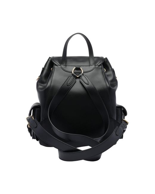 Miu Miu Black Logo Backpack