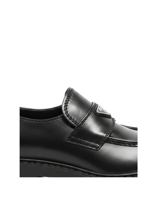 Prada Black Loafers for men