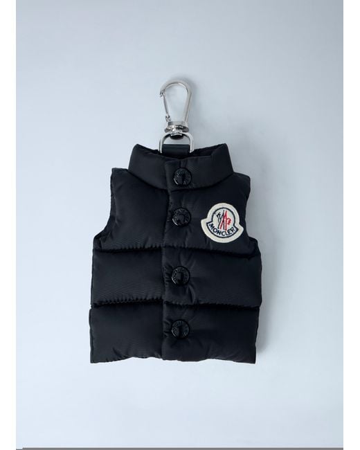 Moncler Blue Puffer Keyring Charm for men