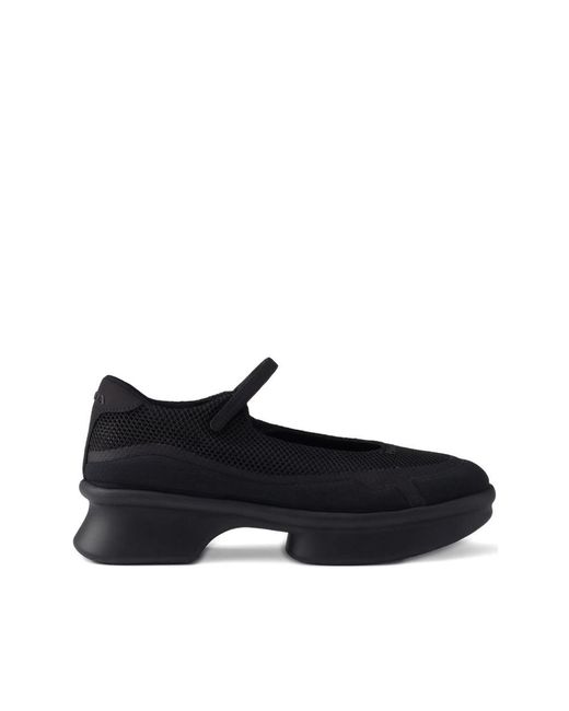 Prada Blue Ballet Flats