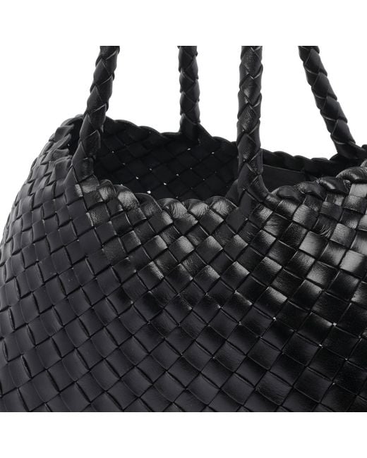 Dragon Diffusion Black Small Santa Croce Shoulder Bag