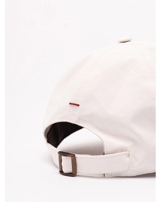 Brunello Cucinelli White Cap for men
