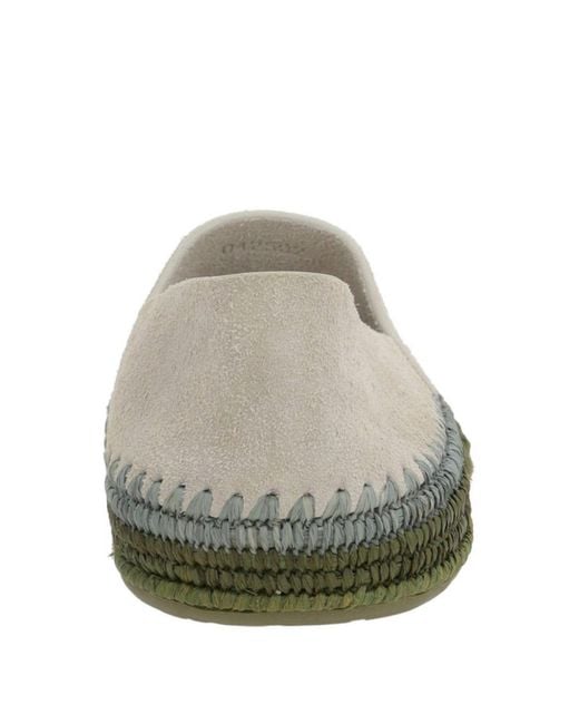 Loewe Gray Rio Suede Espadrilles for men