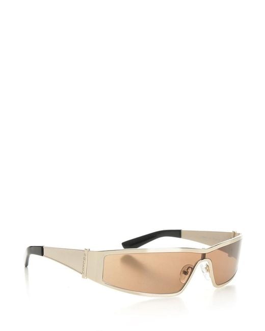 McQueen Natural Mcqueen Metal Sunglasses
