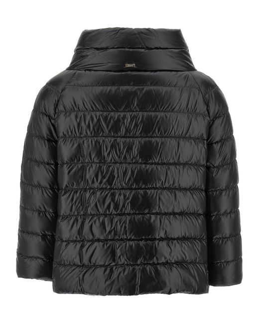 Herno Black 'Sofia' Down Jacket