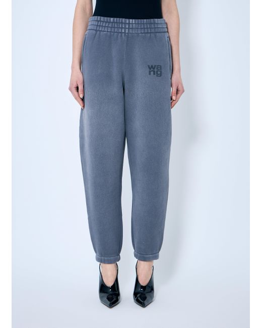 Alexander Wang Women's Blue Essential Classic Track Pants