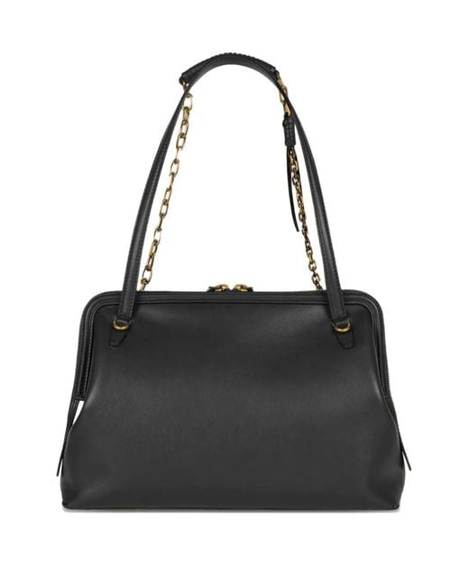Etro Black Doc Medium Shoulder Bag