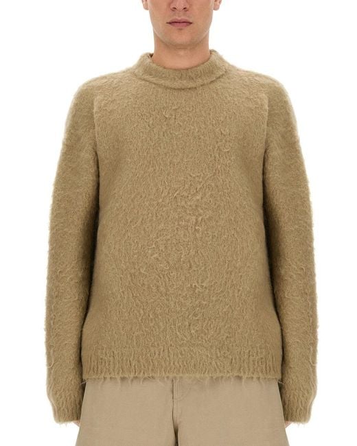 Acne Natural Wool Jersey for men