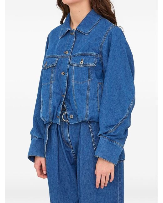 Loewe Blue Denim Cotton Jacket