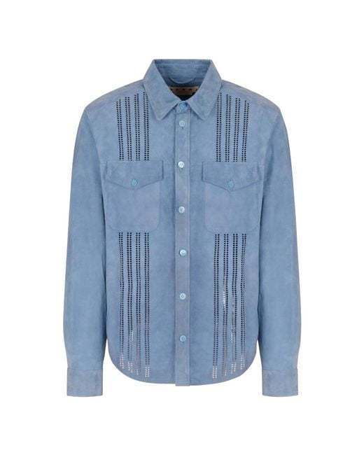 Marni Blue Tops for men