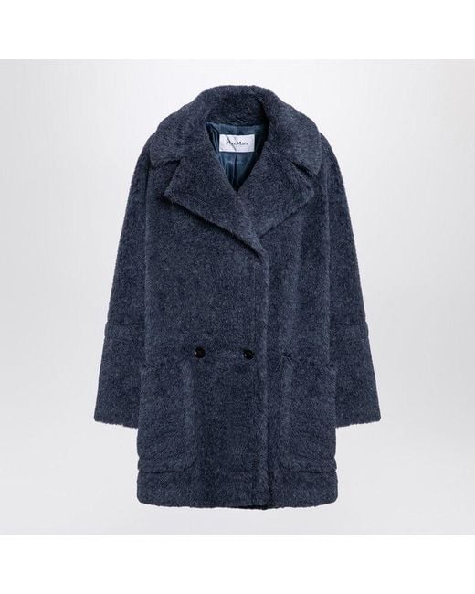 [Max Mara] Max Mara Teddy Bear LINA Alpaca Virgin Wool Fur Icon Coat Red XS [Used] [Authenticated and Guaranteed Authentic] 200537