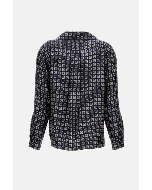 Max Mara Black Disco Patterned Shirt
