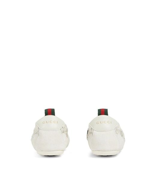 Gucci White Neutrals Trainers