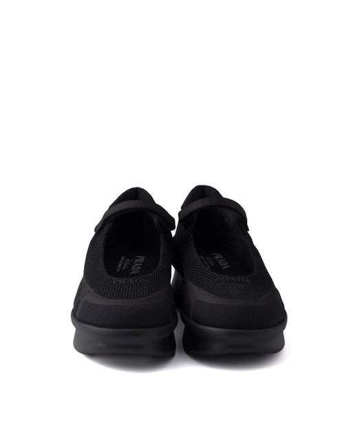 Prada Blue Ballet Flats
