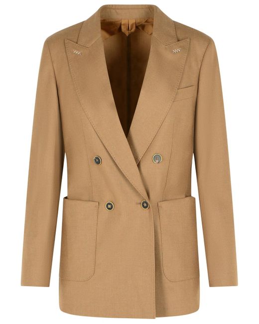 Max Mara Natural Cashmere Blazer