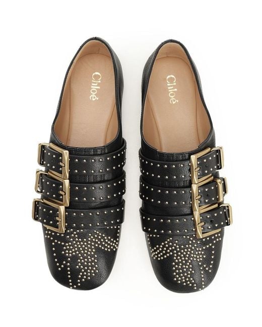 Chloé Black "Susan" Flats