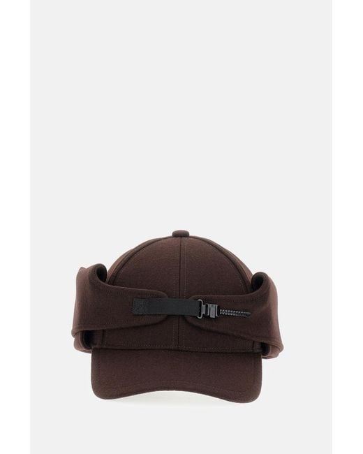 Sacai Brown Hat for men