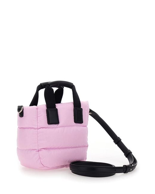Moncler Pink 'Micro Caradoc' Crossbody Bag