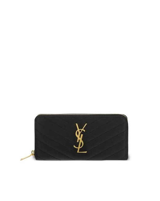 Saint Laurent Black Wallets & Purses