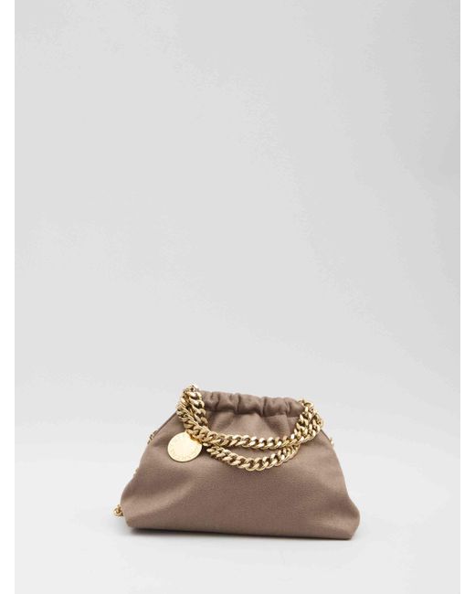 Stella McCartney Natural Falabella Bag With Drawstring