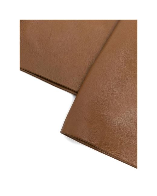 Saint Laurent Brown Gloves