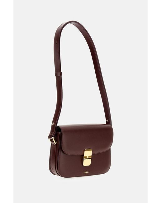 A.P.C. White Grace Small Bag