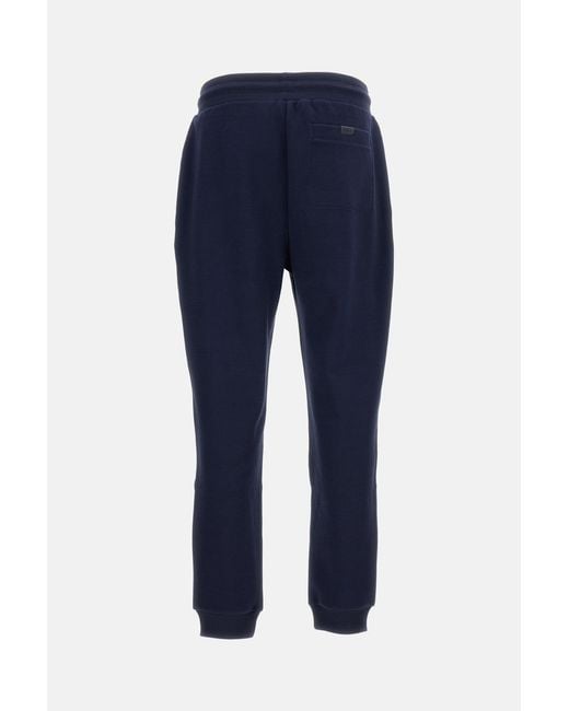 Fay Blue Fleece Sweatpants for men