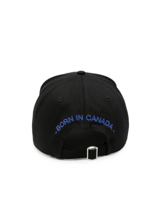 DSquared² Black Hats for men