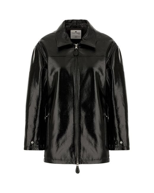 Courreges Black Clothing Jackets