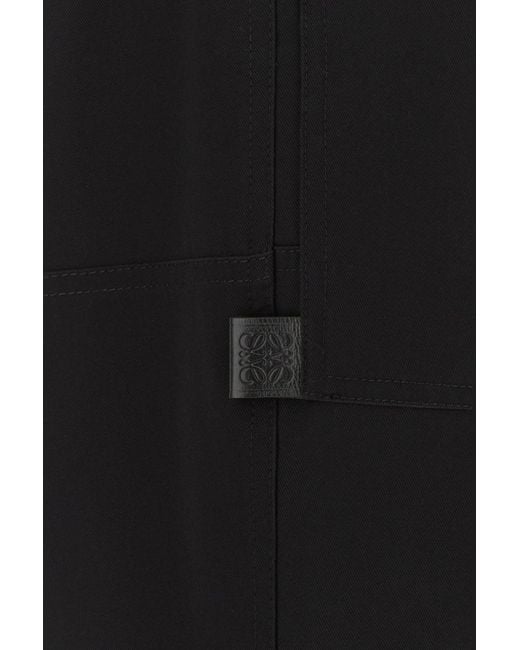Loewe Black Pantalone for men