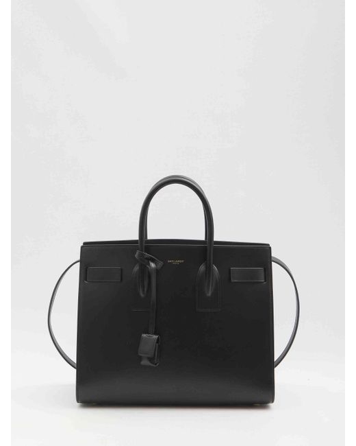Saint Laurent Black Small Sac De Jour Bag