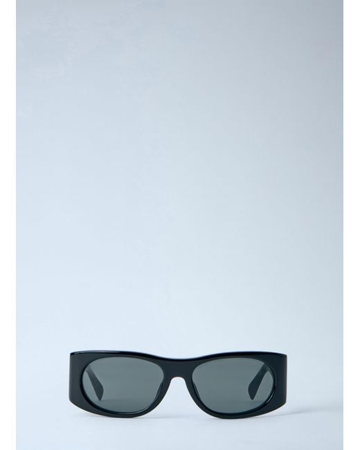Jacquemus Black Rectangular Frame Sunglasses