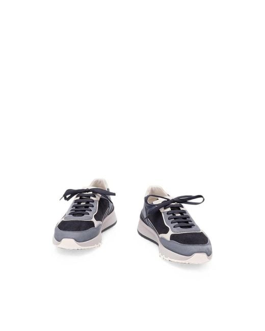 Brunello Cucinelli Blue Trainers for men