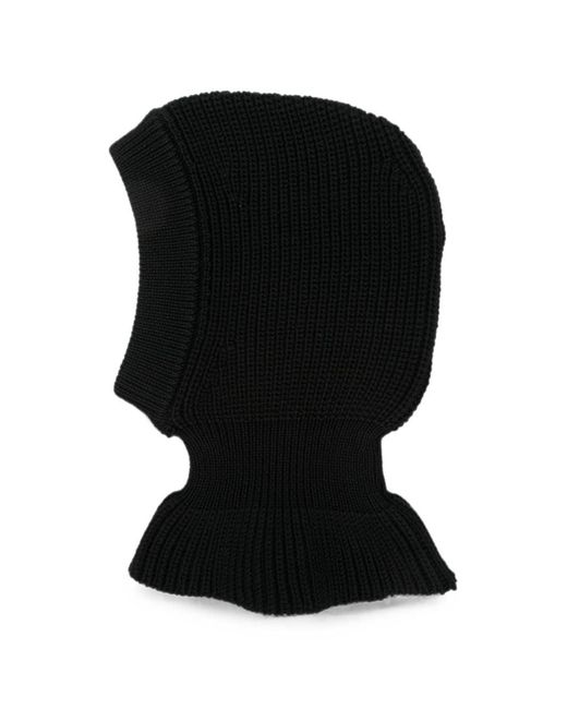 Lemaire Black Wool Hood for men