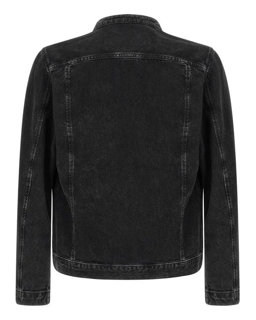 DIESEL Black 'D-Glory' Jacket for men
