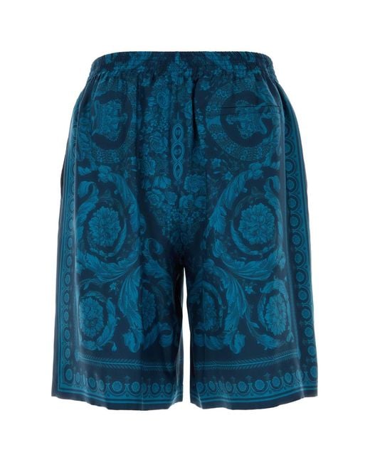 Versace Blue Shorts for men