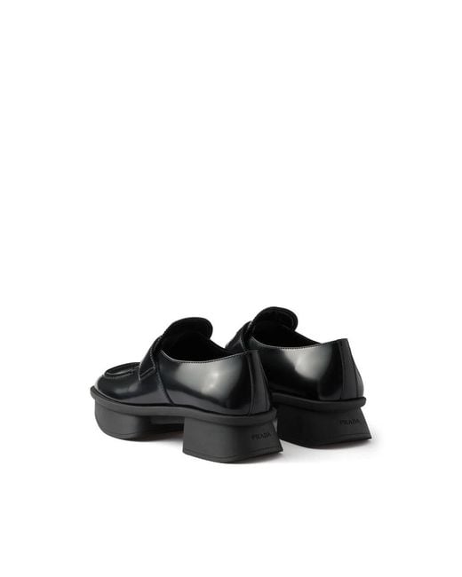 Prada Black Loafers