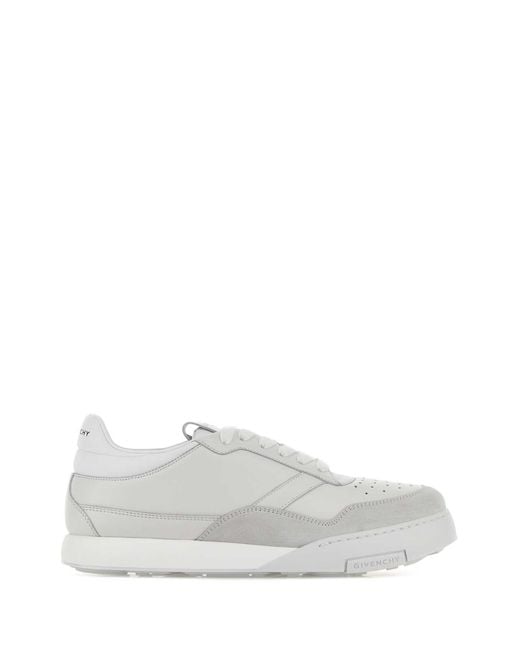 Givenchy White Leather Yard Sneakers for men