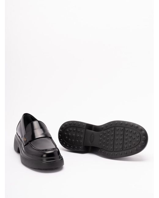 Tod's White Loafers