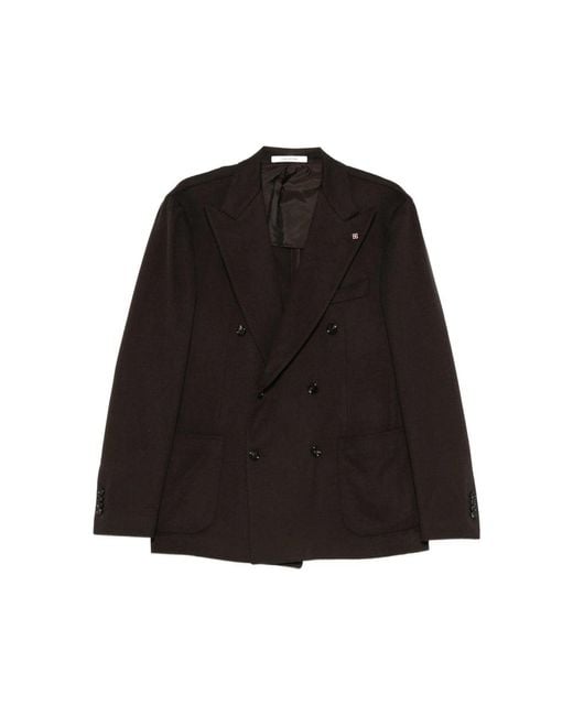 Tagliatore Black Jackets for men
