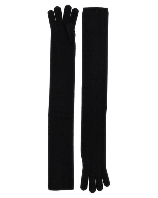 Max Mara Black 'Timor' Gloves