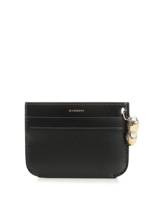 Givenchy Black "Lucky Charms" Card Holder