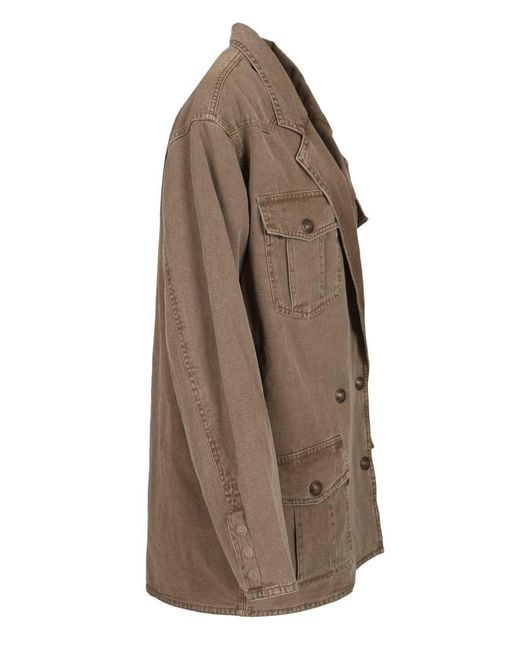 Isabel Marant Brown Light Jacket "Nevala"