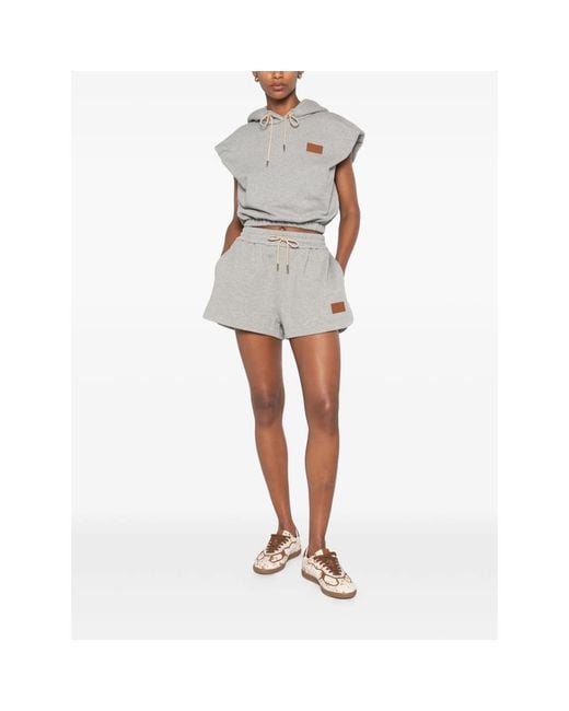 Fendi Gray Shorts