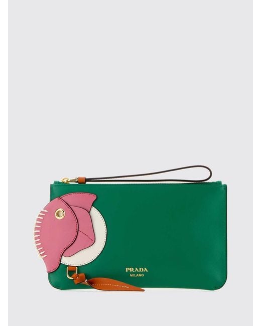 Prada Green Wallet