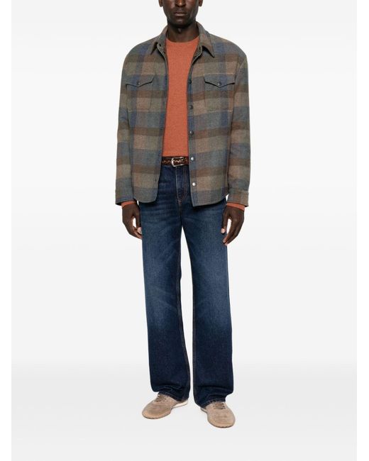 Etro Blue Trousers for men