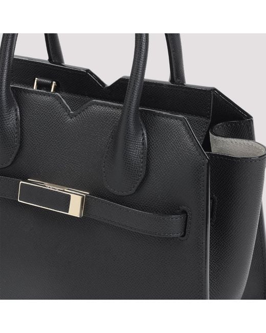 Valextra Black Handbag