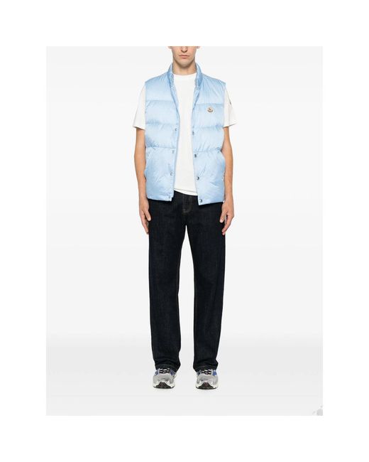 Moncler Blue Jackets for men