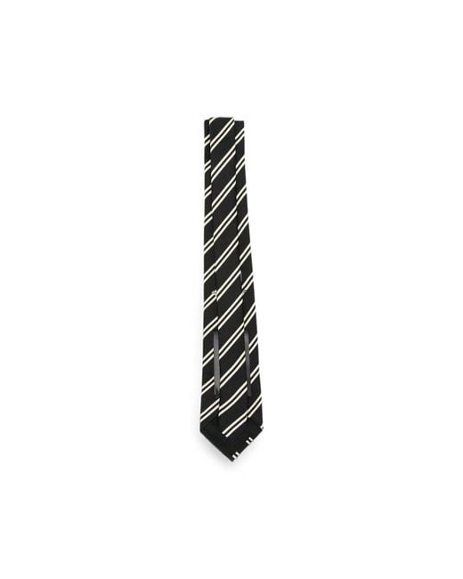 Saint Laurent Black Ties & Bow Ties for men